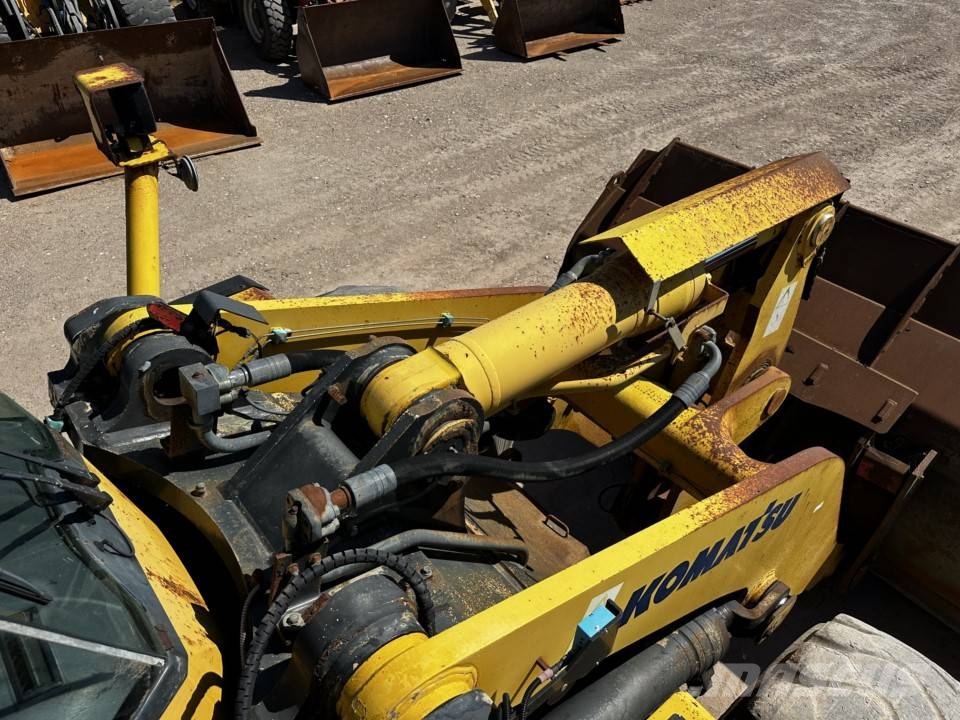 Komatsu WA 480-6 Klima Central lubrication system لوادر بعجل