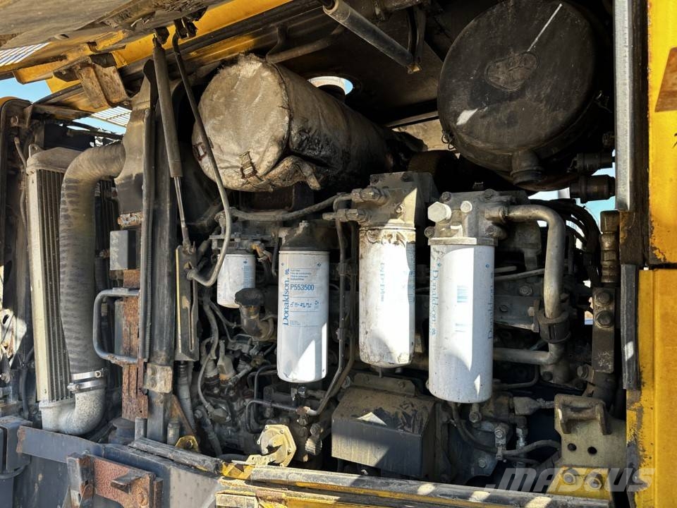 Komatsu WA 480-6 Klima Central lubrication system لوادر بعجل