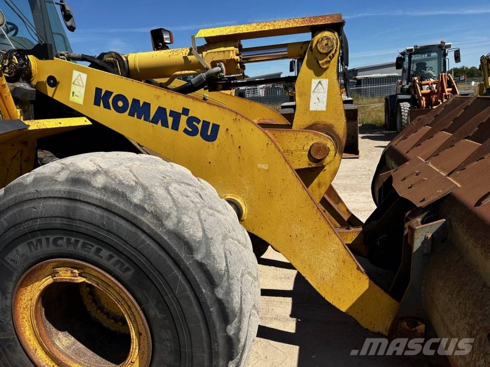 Komatsu WA 480-6 Klima Central lubrication system لوادر بعجل