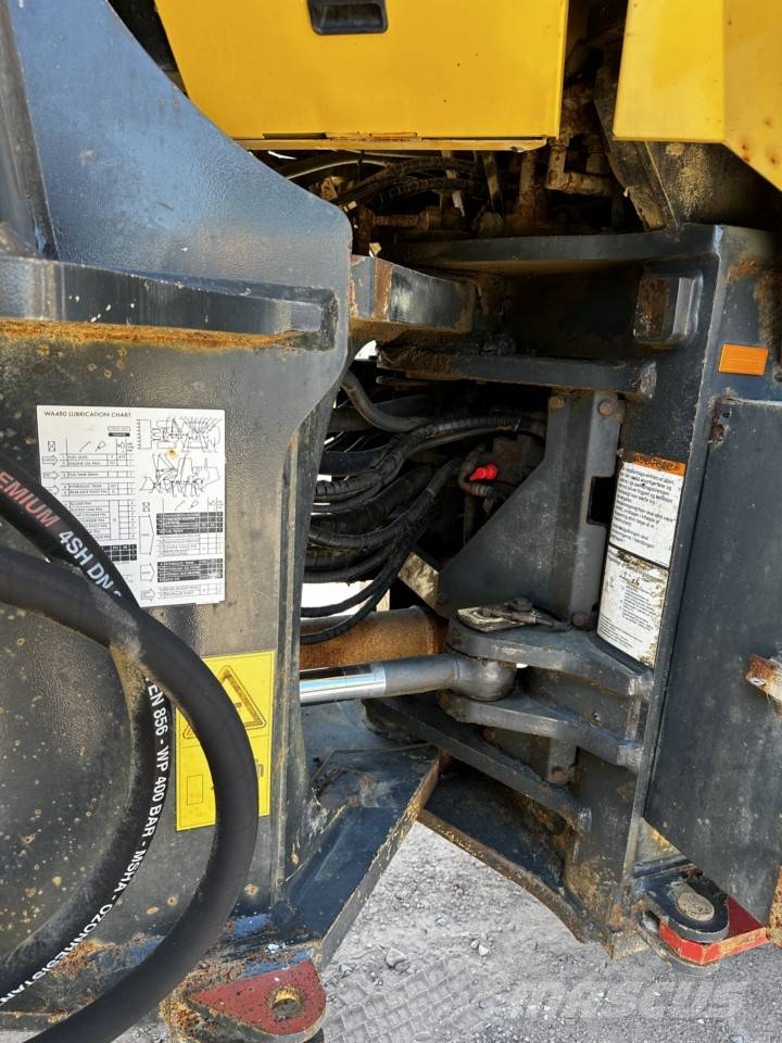 Komatsu WA 480-6 Klima Central lubrication system لوادر بعجل