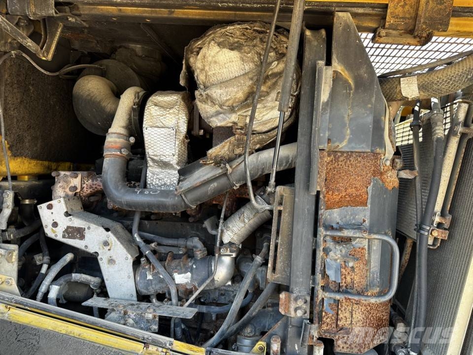 Komatsu WA 480-6 Klima Central lubrication system لوادر بعجل