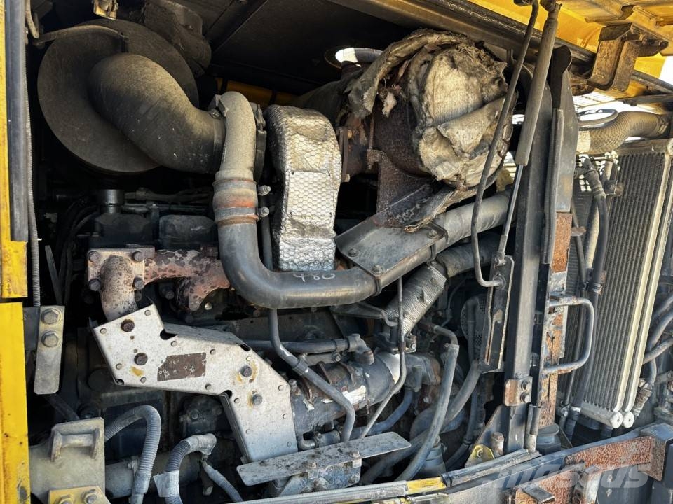 Komatsu WA 480-6 Klima Central lubrication system لوادر بعجل