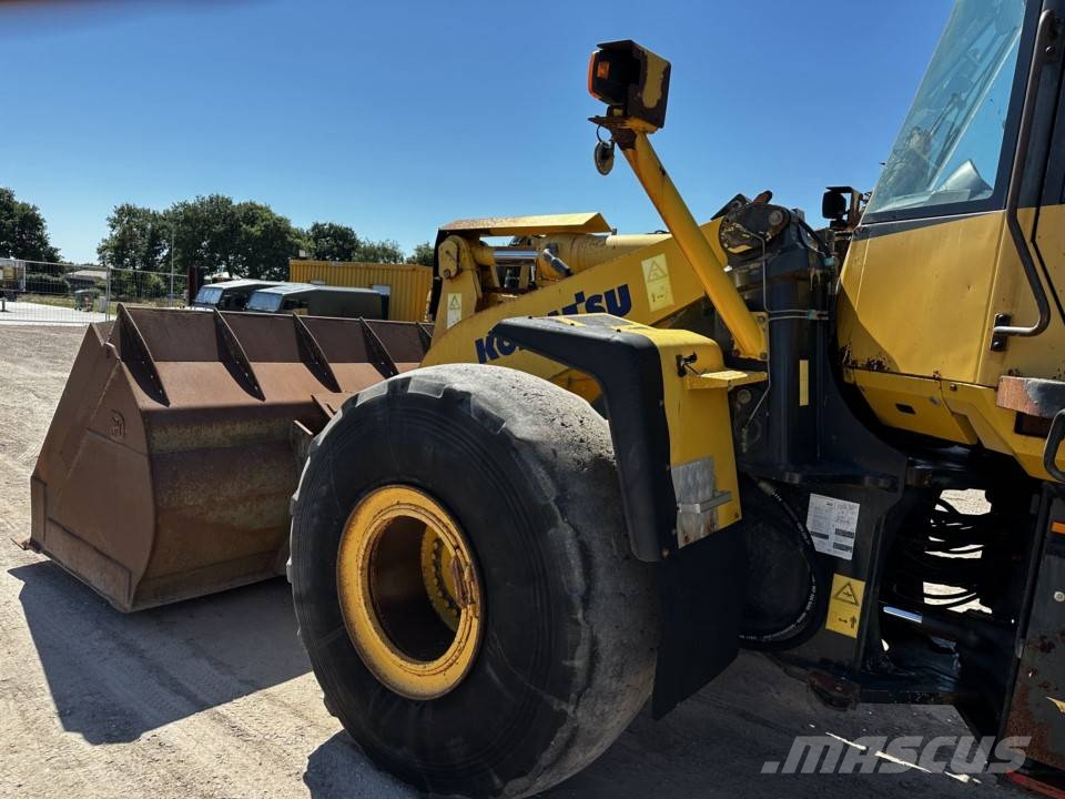 Komatsu WA 480-6 Klima Central lubrication system لوادر بعجل