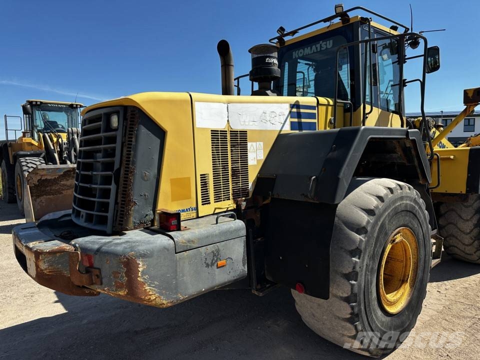 Komatsu WA 480-6 Klima Central lubrication system لوادر بعجل