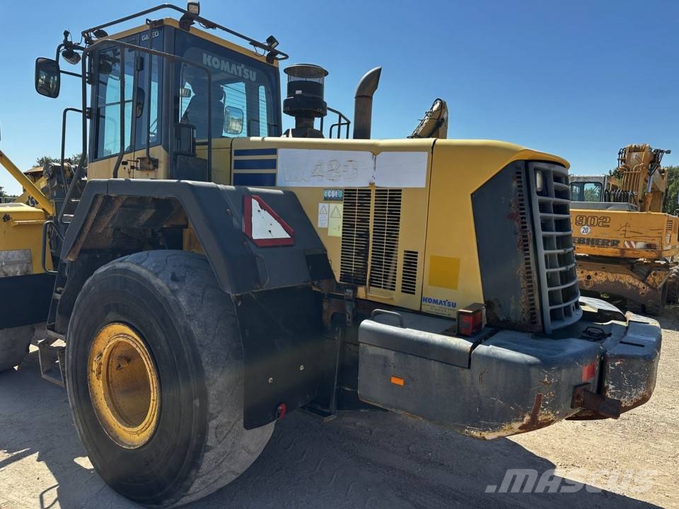 Komatsu WA 480-6 Klima Central lubrication system لوادر بعجل