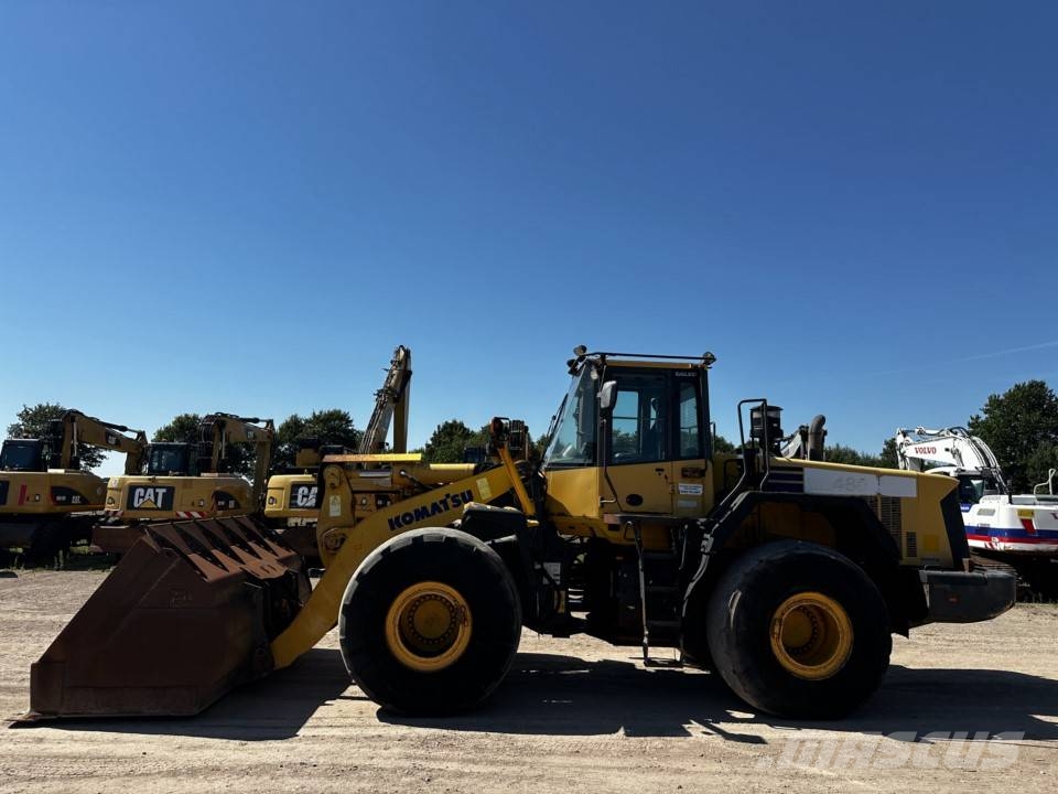 Komatsu WA 480-6 Klima Central lubrication system لوادر بعجل