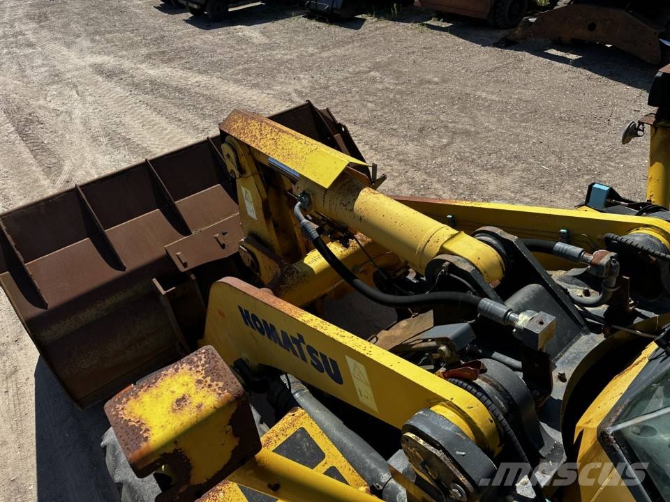 Komatsu WA 480-6 Klima Central lubrication system لوادر بعجل