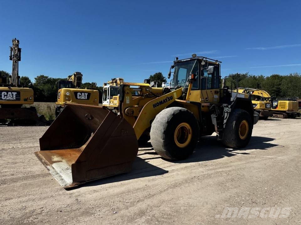 Komatsu WA 480-6 Klima Central lubrication system لوادر بعجل