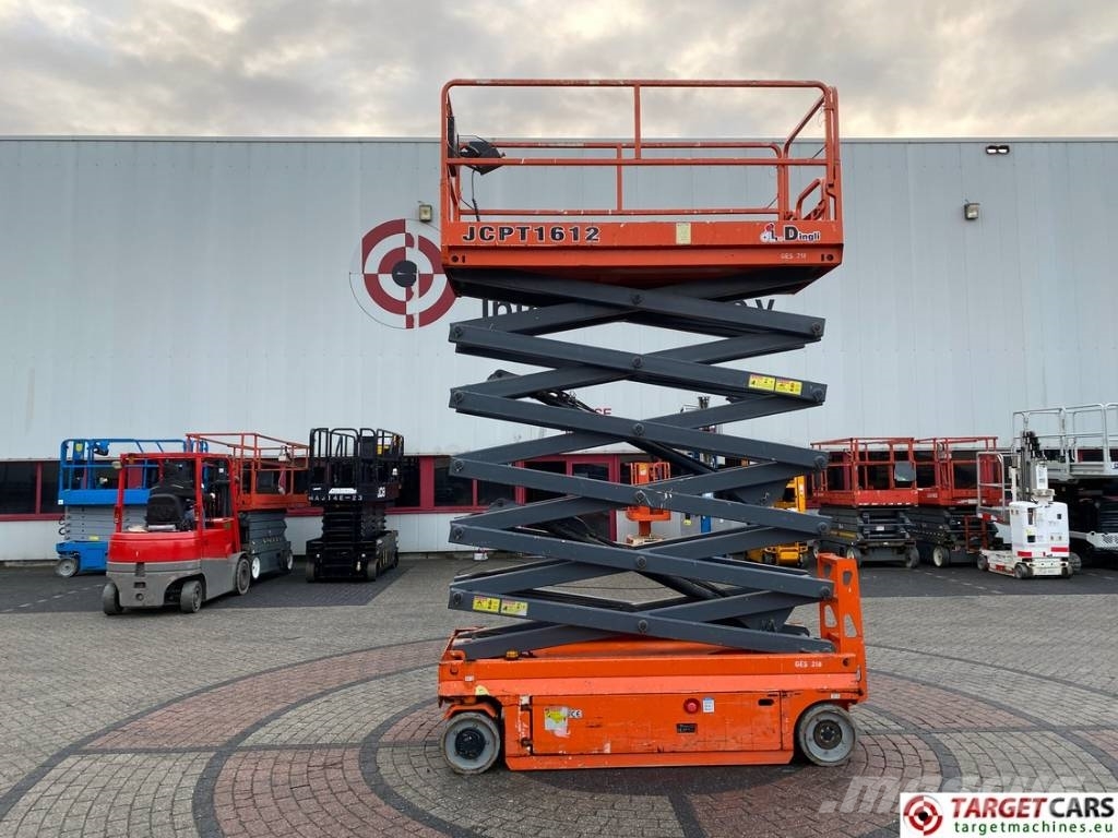 Dingli JCPT1612DC Electric Scissor Work Lift 1570cm Piattaforme a pantografo
