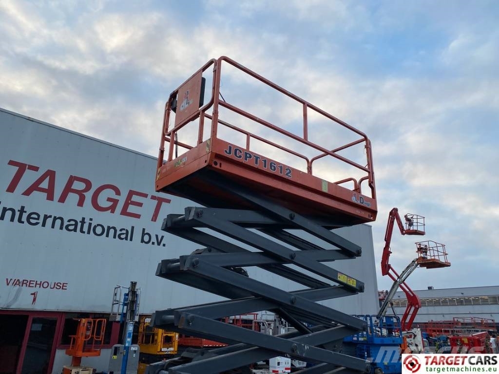 Dingli JCPT1612DC Electric Scissor Work Lift 1570cm Piattaforme a pantografo