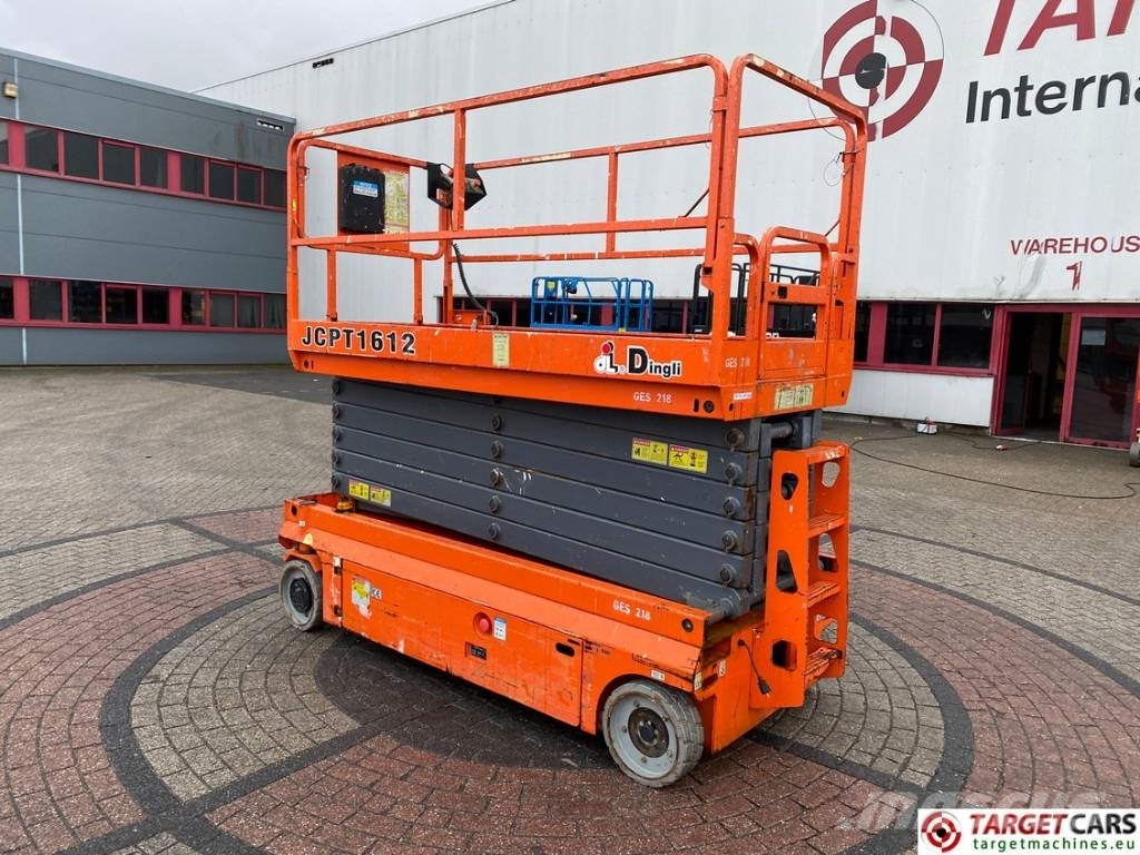 Dingli JCPT1612DC Electric Scissor Work Lift 1570cm Piattaforme a pantografo