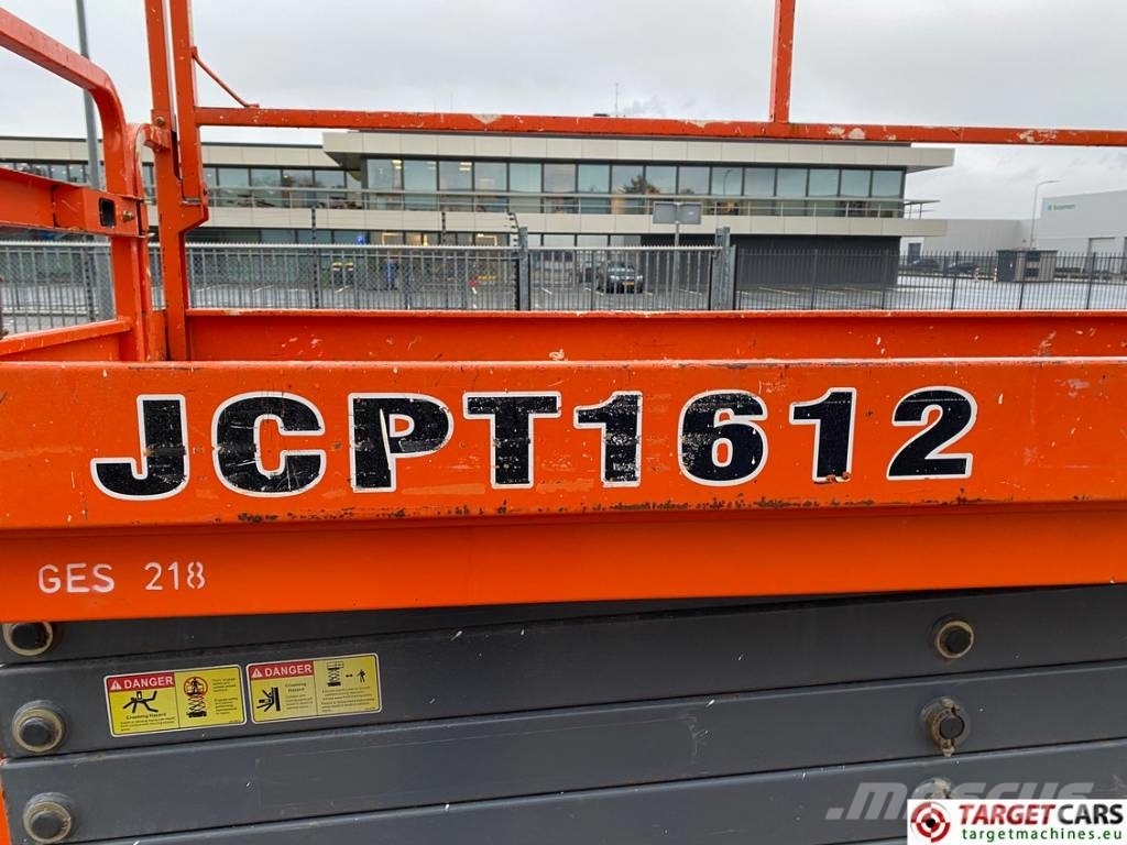 Dingli JCPT1612DC Electric Scissor Work Lift 1570cm Piattaforme a pantografo
