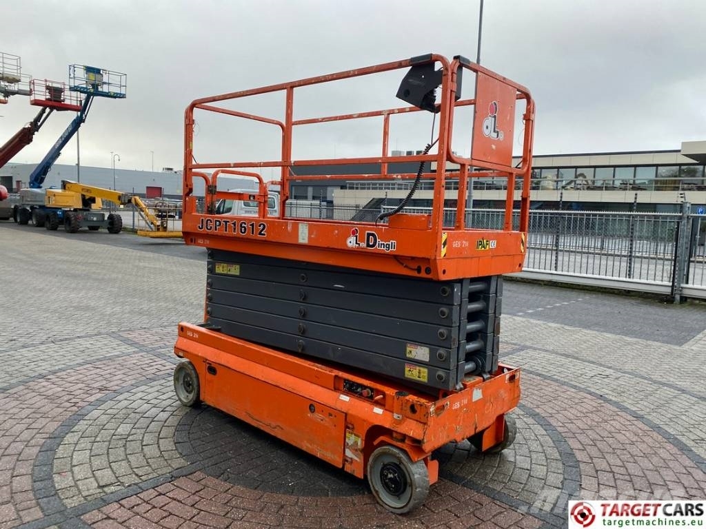 Dingli JCPT1612DC Electric Scissor Work Lift 1570cm Piattaforme a pantografo