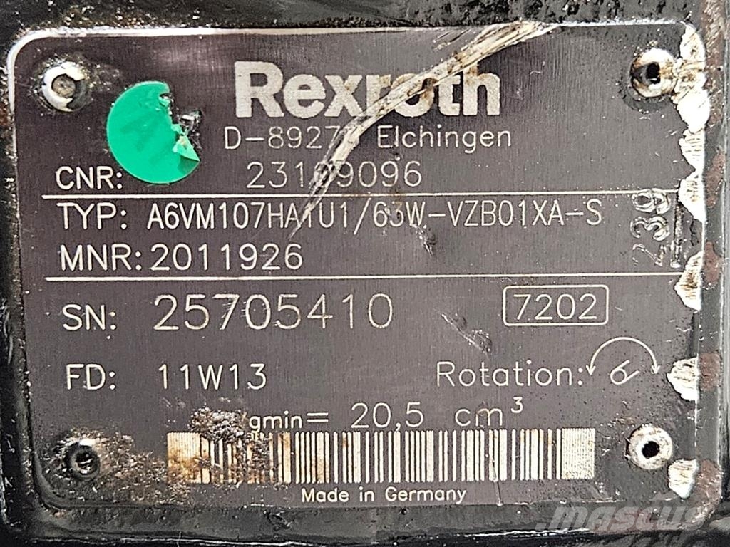 Ahlmann AX1000-23109096-Rexroth A6VM107-Drive motor هيدروليات