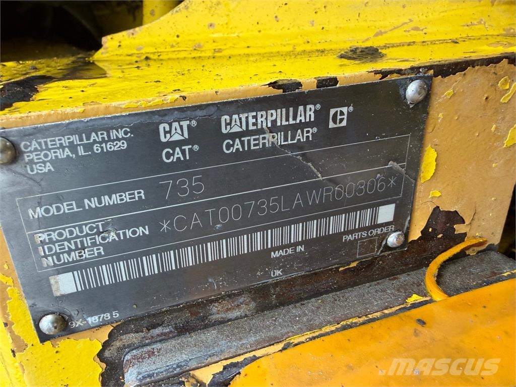 CAT Iný model VIN 306 Stavebné sklápače