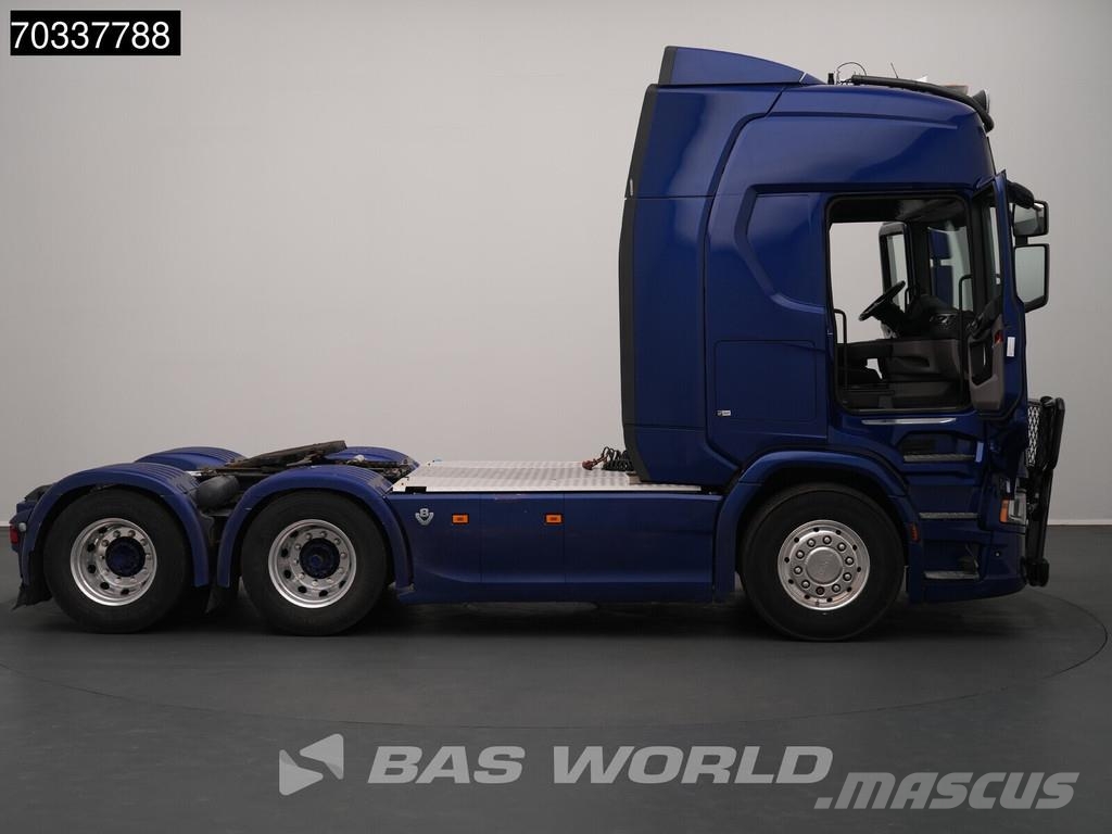 Scania R580 R 6X4 Full-Air Retarder Leder Alcoa's Navi AC وحدات الجر