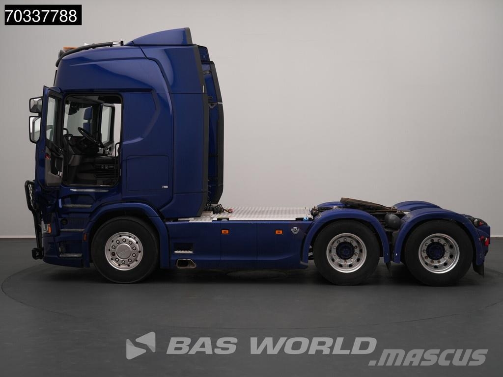 Scania R580 R 6X4 Full-Air Retarder Leder Alcoa's Navi AC وحدات الجر