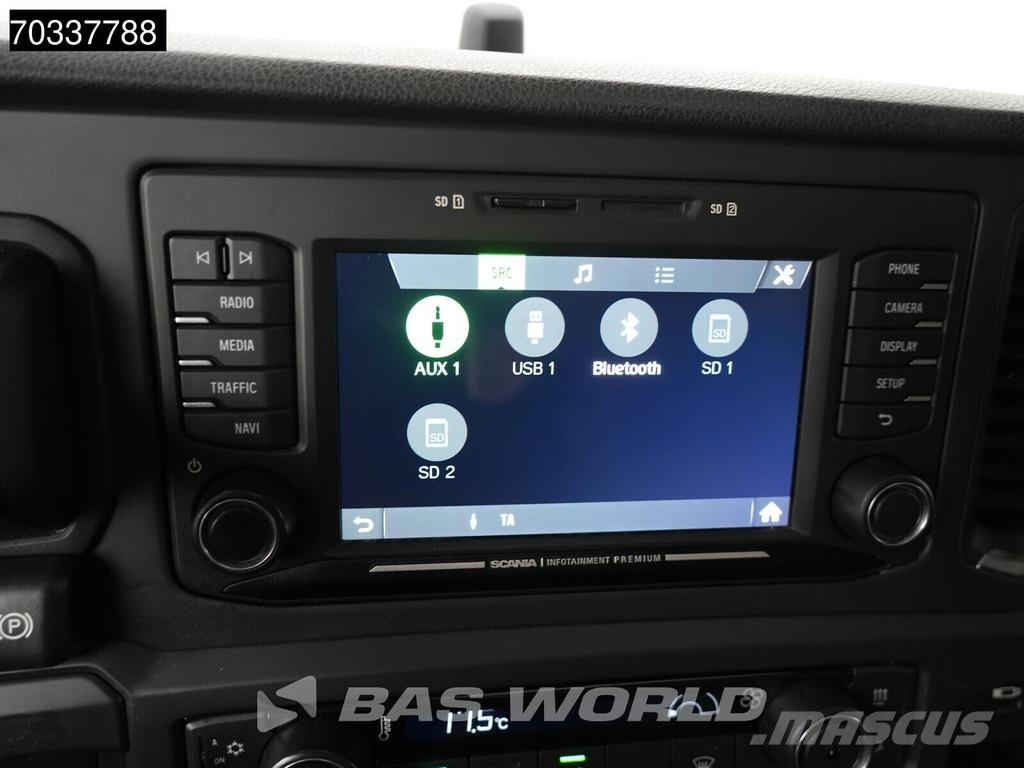 Scania R580 R 6X4 Full-Air Retarder Leder Alcoa's Navi AC وحدات الجر