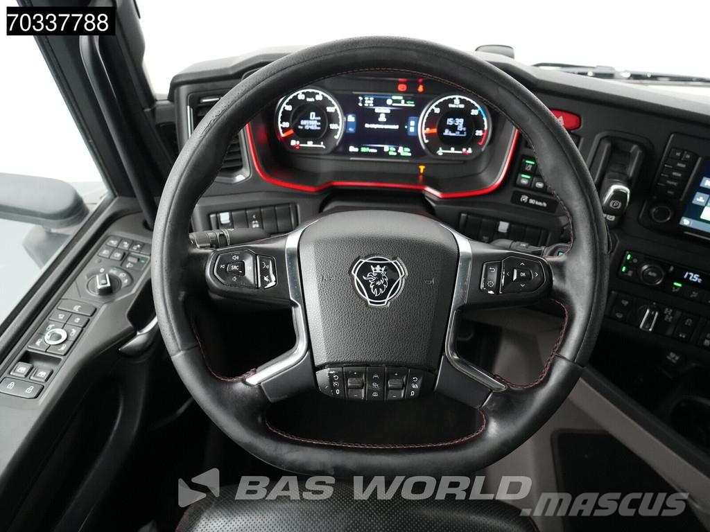 Scania R580 R 6X4 Full-Air Retarder Leder Alcoa's Navi AC وحدات الجر