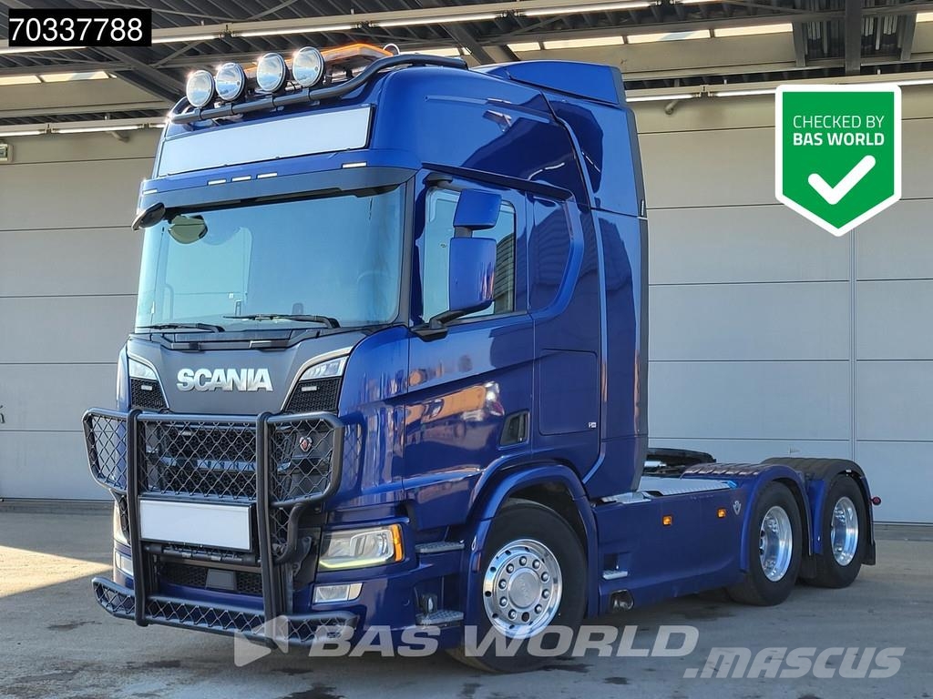 Scania R580 R 6X4 Full-Air Retarder Leder Alcoa's Navi AC Sadulveokid