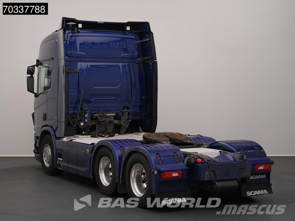 Scania R580 R 6X4 Full-Air Retarder Leder Alcoa's Navi AC وحدات الجر