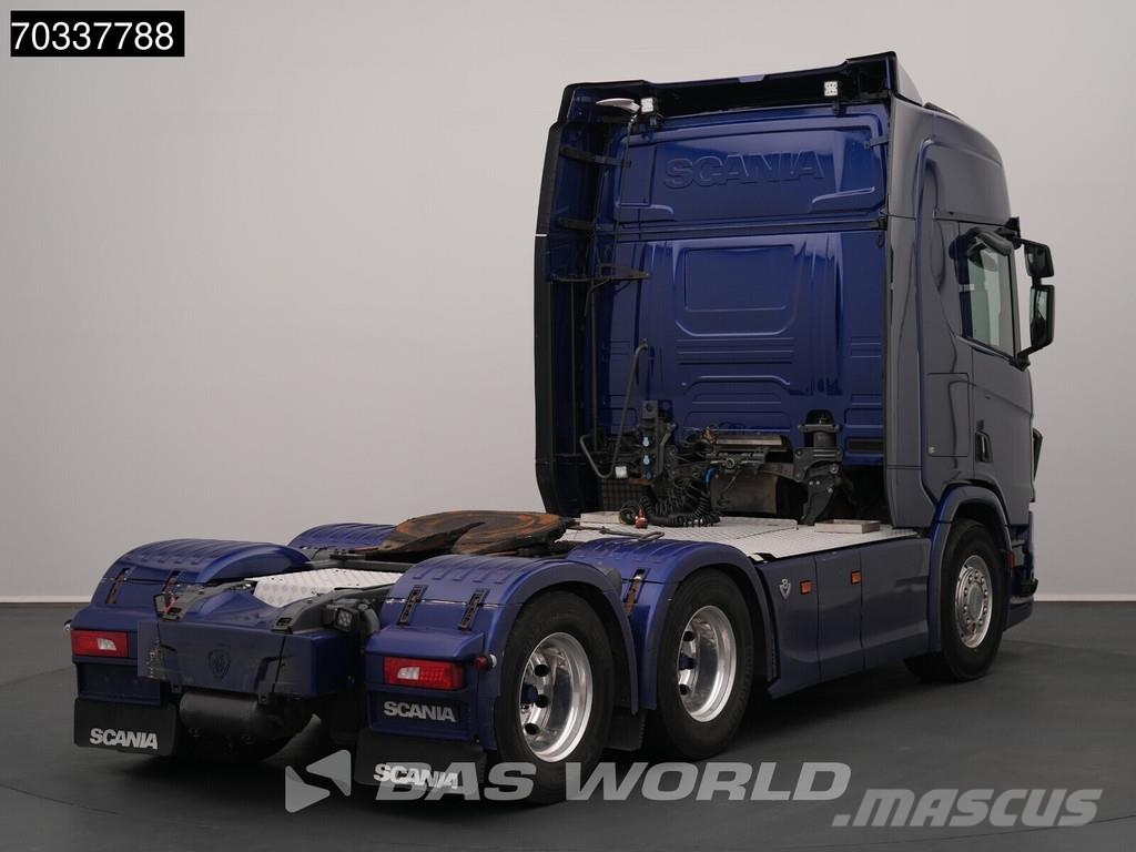 Scania R580 R 6X4 Full-Air Retarder Leder Alcoa's Navi AC وحدات الجر