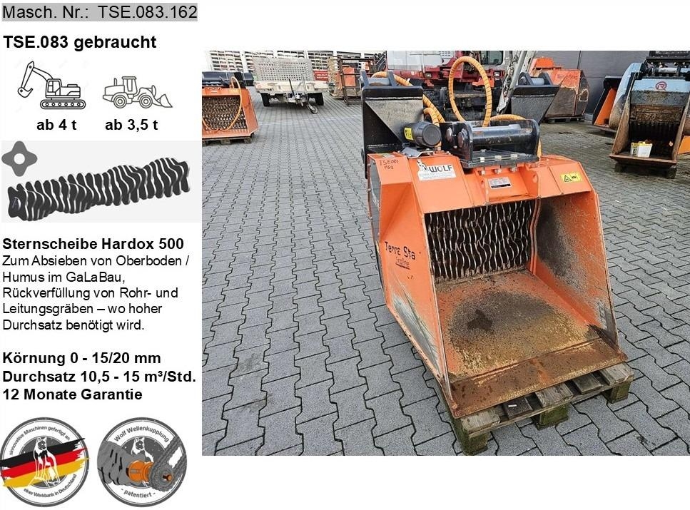 Wolf Separator Terra-Star TSE.083 Ostale poljoprivredne mašine