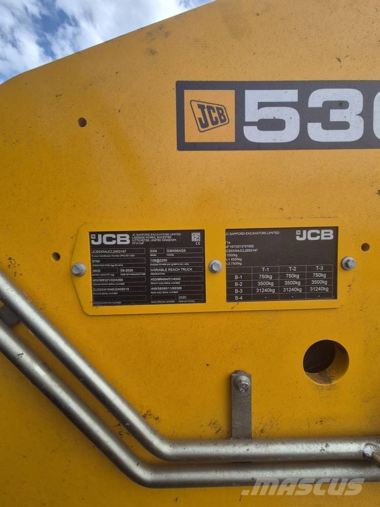 JCB 536-95 Agri Super Verreikers voor landbouw