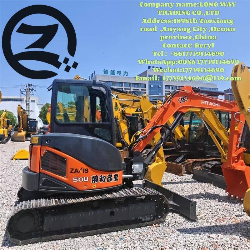 えいご Hitachi ZX 50 U, 2021, China - Used mini excavators < 7t (mini