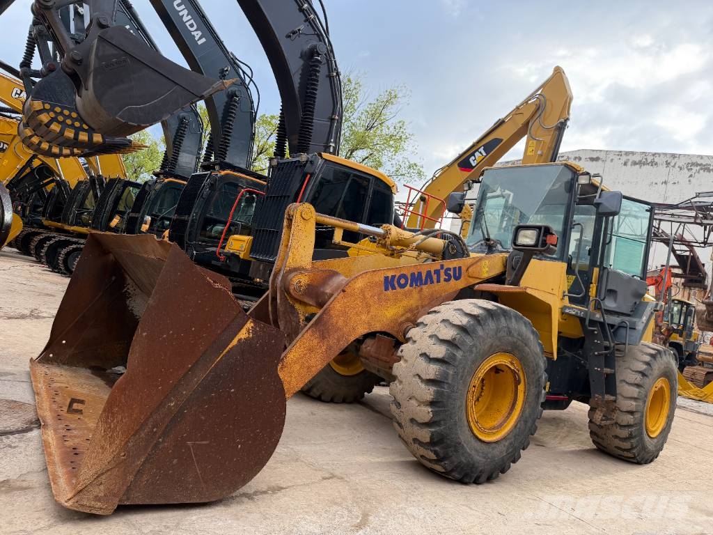 Komatsu WA 380 made in Japan Paletli ekskavatörler