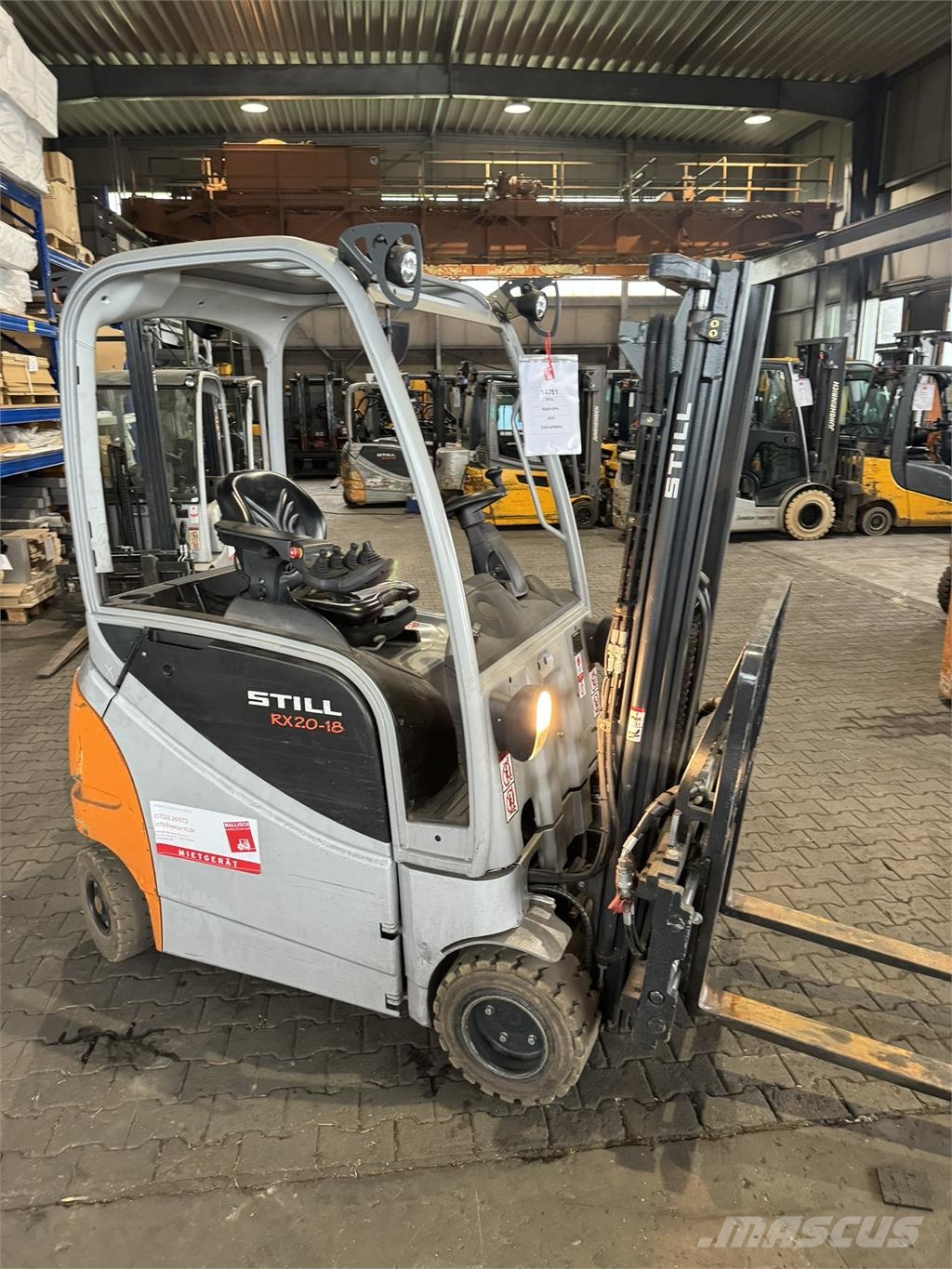 Still RX20-18PH --> res. CP 18.09.26! Electric forklifts