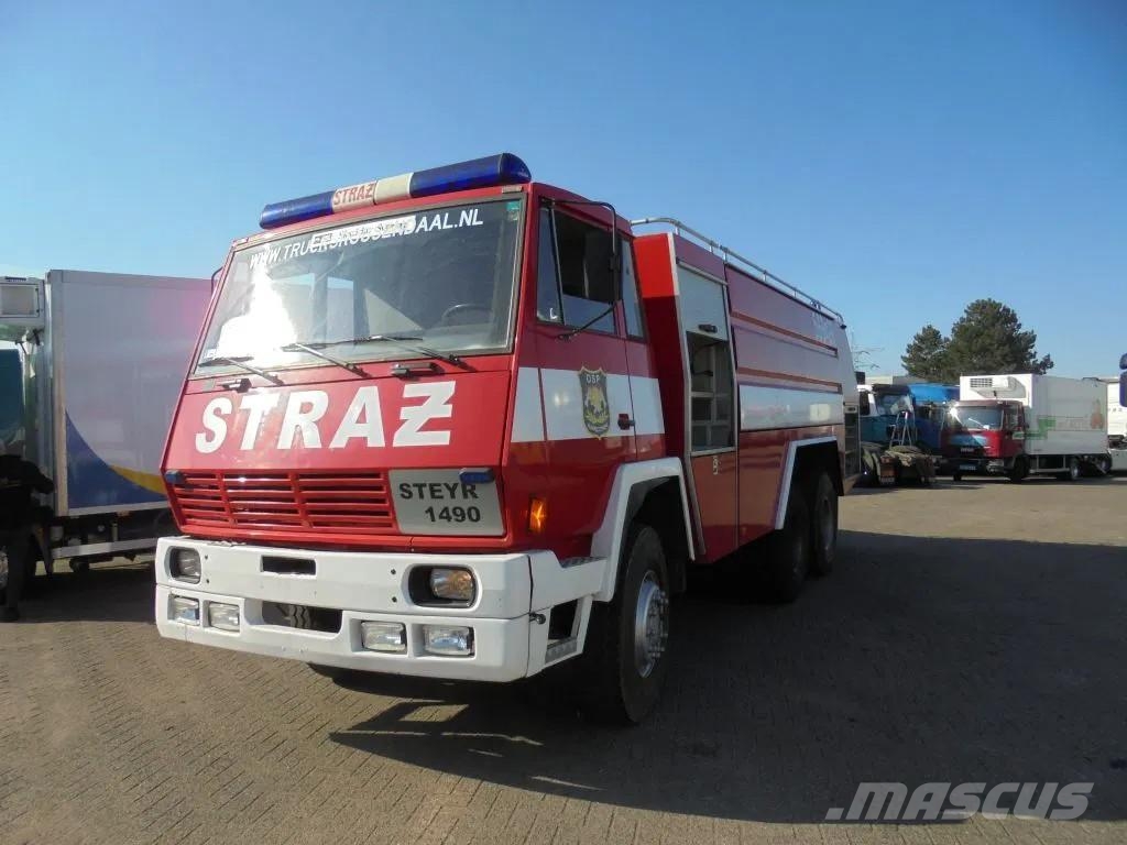 Steyr 1490 + Manual + 6X6 + 16000 L + TATRA Πυροσβεστικά οχήματα