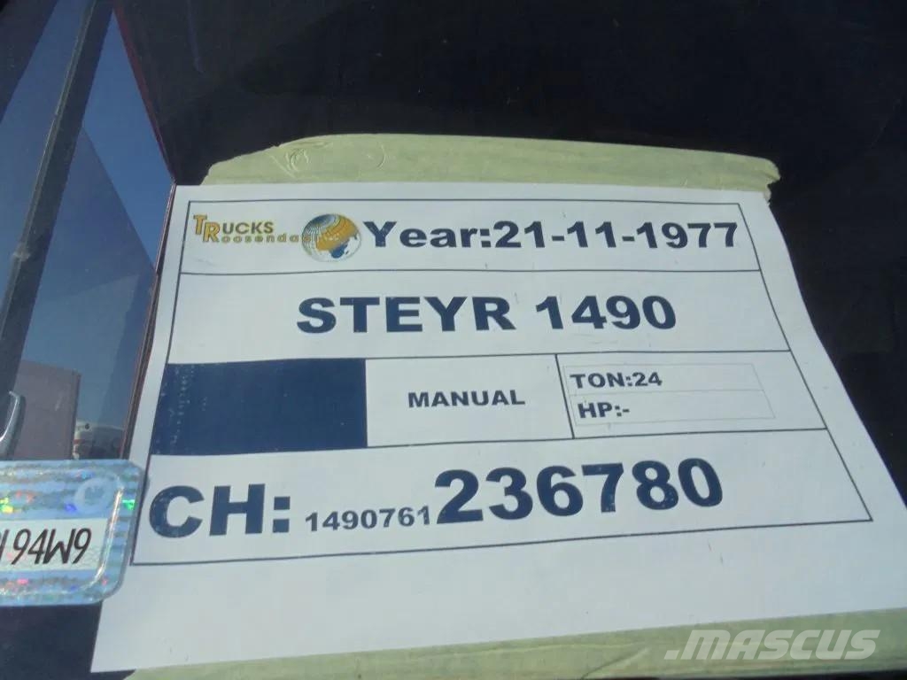 Steyr 1490 + Manual + 6X6 + 16000 L + TATRA Πυροσβεστικά οχήματα