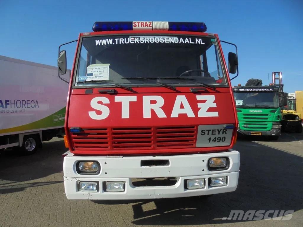 Steyr 1490 + Manual + 6X6 + 16000 L + TATRA Πυροσβεστικά οχήματα