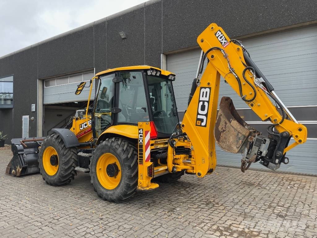 JCB 4CX Pro rotortilt Koparko-ładowarki