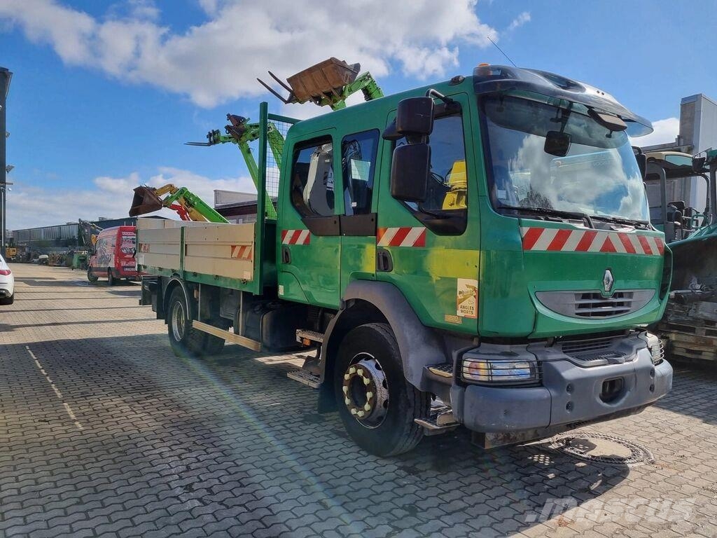 Renault Midlum 220.15 DCI / Ladebühne / Doka Camiones de cama baja