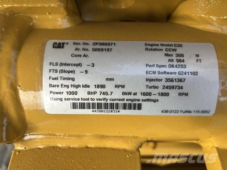 CAT C32 Unita'di motori marini