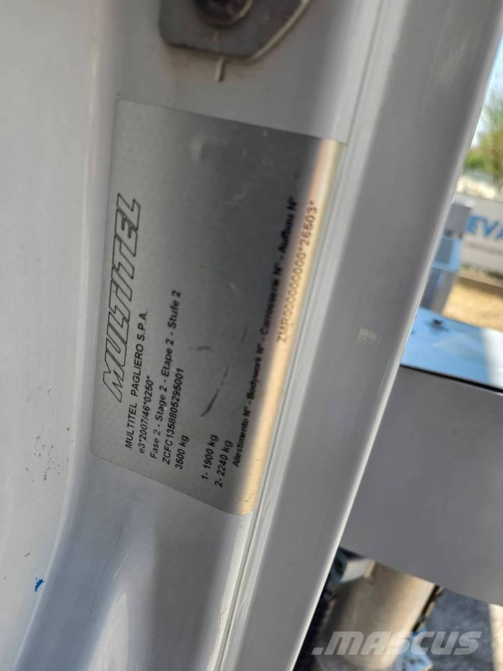 Multitel MZ 250 المنصات الهوائية المثبتة على شاحنة