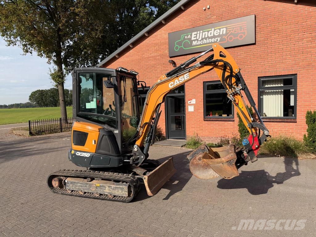 CASE CX25D minigraver Mini ekskavatori < 7 t