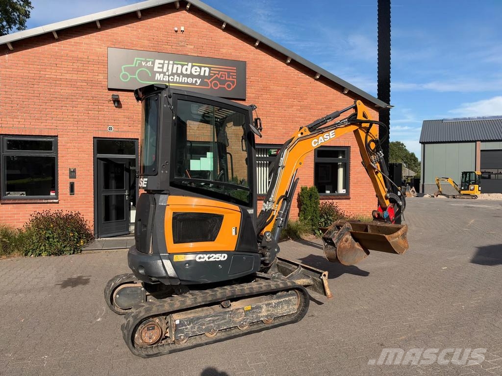 CASE CX25D minigraver Mini ekskavatori < 7 t