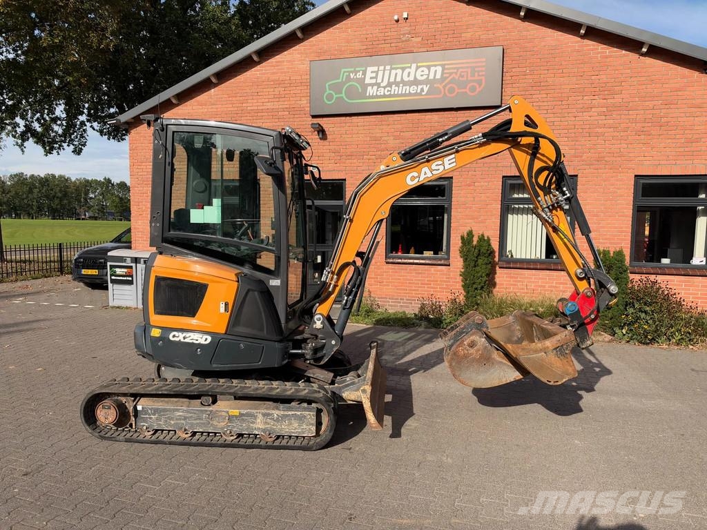 CASE CX25D minigraver Mini ekskavatori < 7 t
