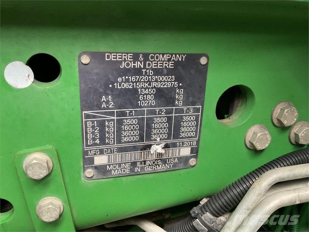 John Deere 6215R Tratores Agrícolas usados