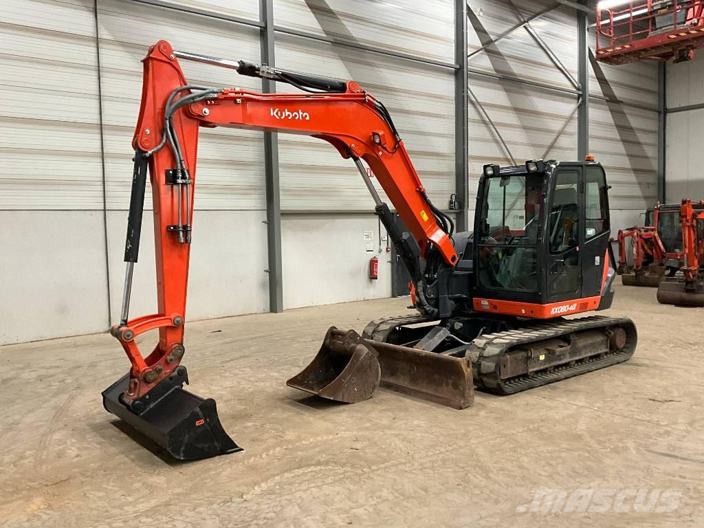 Kubota KX 080-4 A Közepes (midi) kotrók 7 t - 12 t
