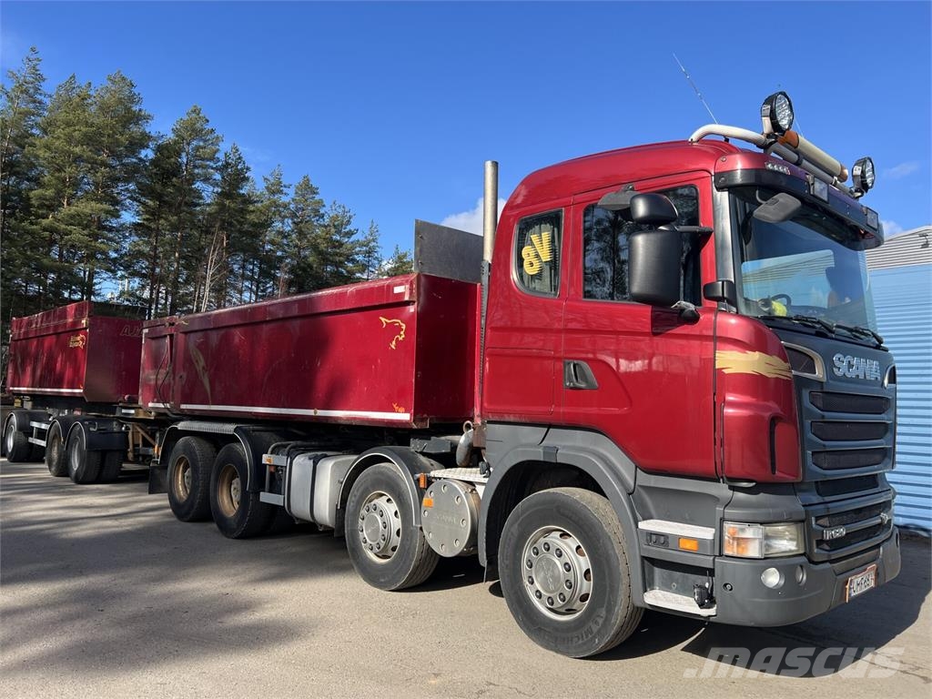 Scania R 620 8x4 덤프 트럭