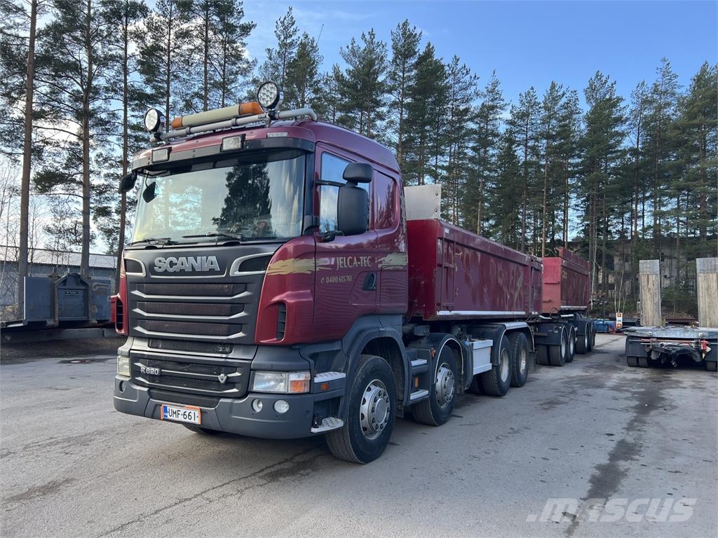 Scania R 620 8x4 덤프 트럭
