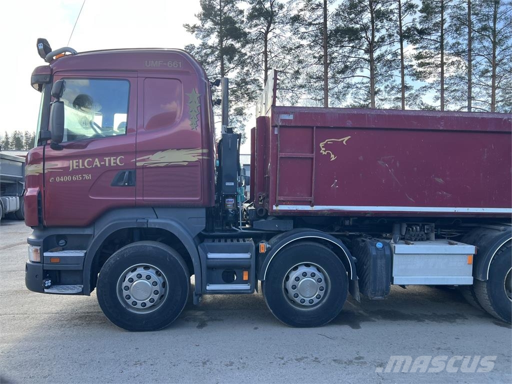 Scania R 620 8x4 덤프 트럭