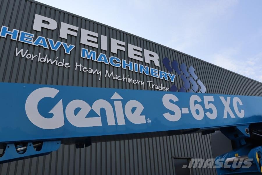 Genie S65XC Valid inspection, *Guarantee! Diesel, 4x4 Dr Teleskopik personel platformları