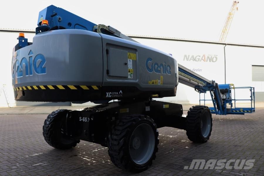 Genie S65XC Valid inspection, *Guarantee! Diesel, 4x4 Dr Teleskopik personel platformları