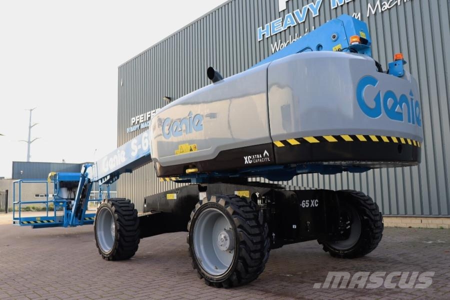 Genie S65XC Valid inspection, *Guarantee! Diesel, 4x4 Dr Teleskopik personel platformları