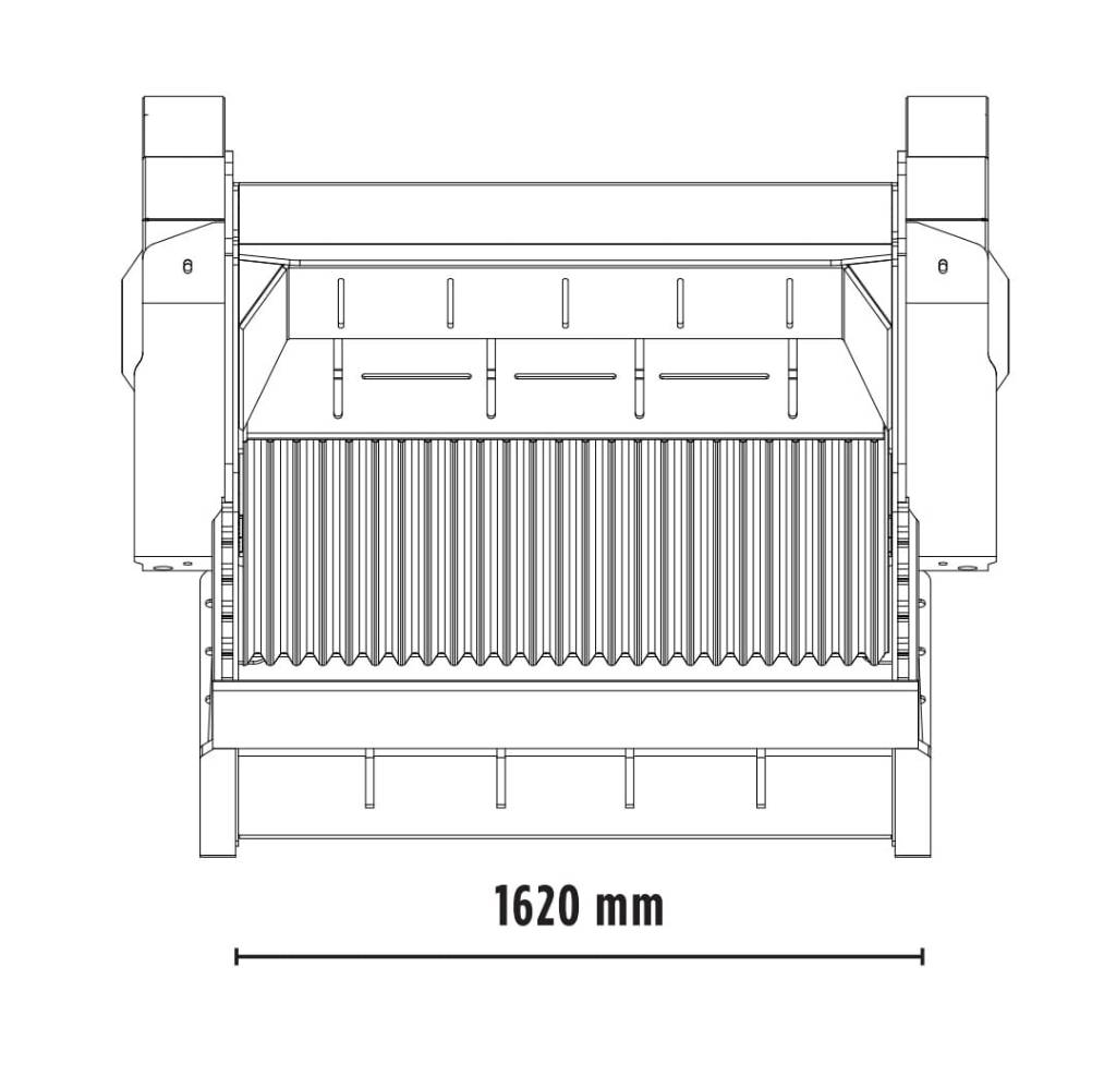 MB Crusher BF120.4 S4 Baldes de trituração